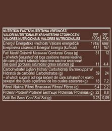 Hazelnut Protein Bar Covered With Chocolate, organic, Roobar, 40g