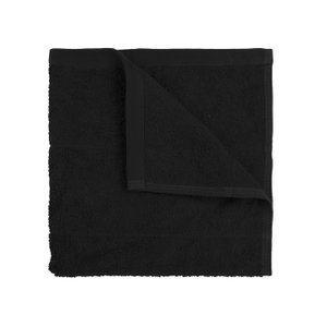 Keukenhanddoek, 100% katoen, 50 x 50 cm Zwart