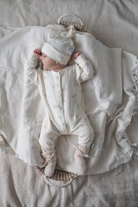 Rosini Hausschuhe Merinowolle - Elfenbein