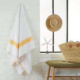 Terry Cyclades Fouta - Strand og Hammam håndklæde