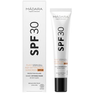 Zonnebrandcrème voor het gezicht tegen veroudering van plantenstamcellen SPF 30, 40 ml