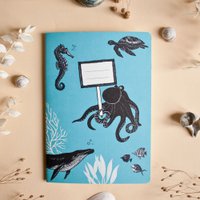 Notizheft | Unterwasser-Tiere A5