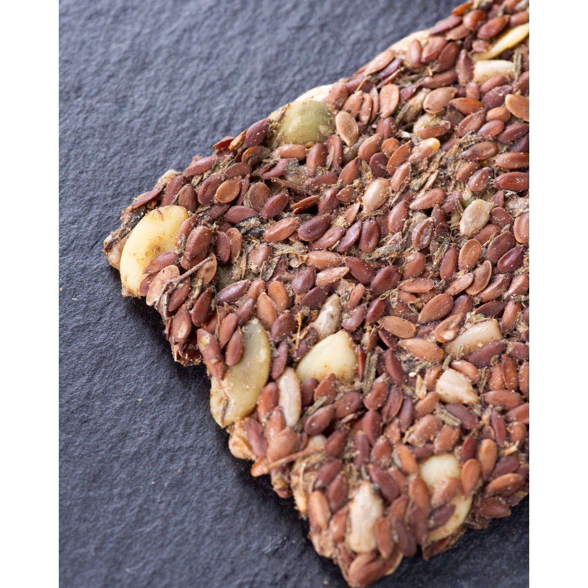 Lijnzaadcrackers met kruiden & zaden | Glutenvrij | 90g