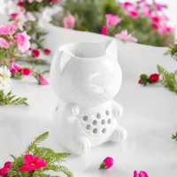 Parfümbrenner Serie Céramy – Tommy – Kerzenhalter aus lackierter Keramik – Diffusion von Duftwachs, ätherischen Ölen – dekorative Geschenkidee