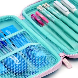 Over The Rainbow Glitter Unicorn Hardtop Federmäppchen