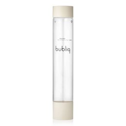 Matte black bottle for bubliq drink carbonator, made of durable material, suitable for kitchen appliances.