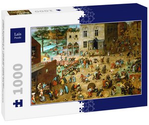Lais Puzzle Pieter Bruegel d. Ä. - Serie der sogenannten bilderbogenartigen Gemälde, Szene: Die Kinderspiele 1000 Teile