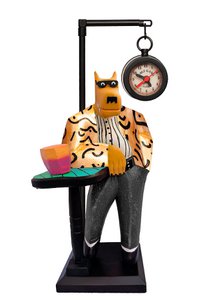 Cool Wolf-Desk Clock