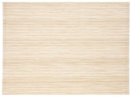 Rectangular ivory-colored placemat made of woven material, measuring 33 x 45 inches.
