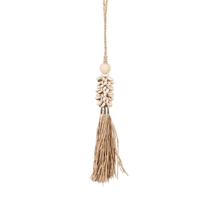 De kauri en raffia kwast - natuurlijk