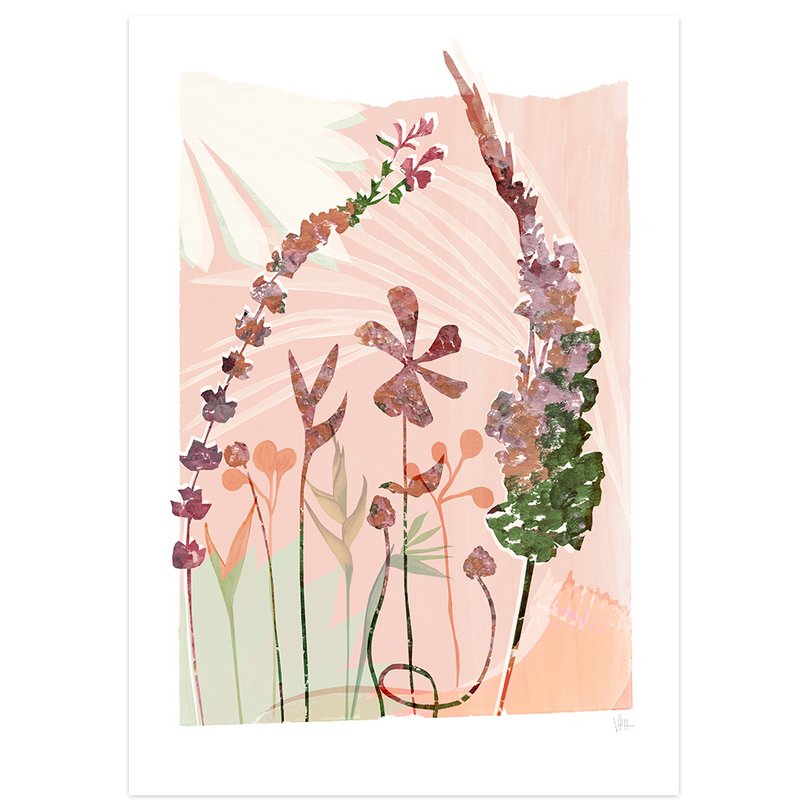 Serene Botanical 2 kunsttryk