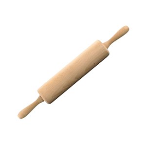 Nudelholz aus Holz 25 cm Fackelmann Wood Edition