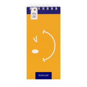 Pepa lani to do list - smiley orange