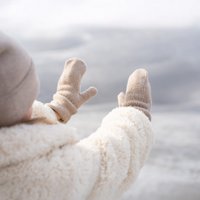Kids' Mittens Knitted Merino & Cashmere