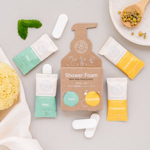 Refill set Shower Foam Tablets – Mint and Chamomile