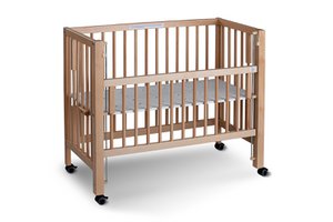 tiSsi® Anstellbett / Beistellbett SOPHIE Buche natur 40x90 cm