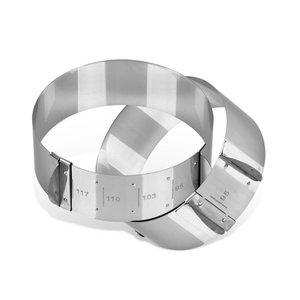 Set van 2 Verstelbare Uitsteekvormen 9 tot 11,7 cm FM Professionele Barbecue