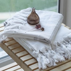 Luna katoenen hamam handdoek