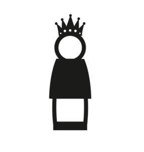 Element poppetje – Prinses Carnaval -L