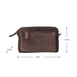 Ladies Bag – Croco Cody Minibag – Crossbody bag – Crossbodybag – Small Ladies Bag – 3 Colors – Wallet Bag