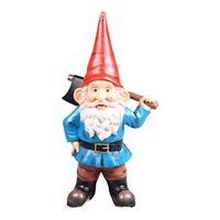 GNOME W/AXE SHINY 40 CM