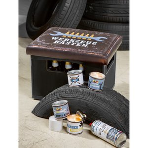 Zitkussen "gereedschapskist" schroevendraaier