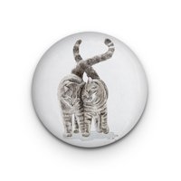 Decorative magnet Cuddling Cats