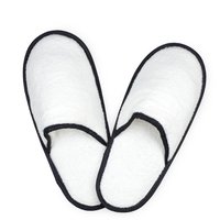 Slippers, 42/44 White/Black