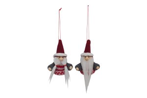 Weihnachtsmann-Set für Mädchen & Junge 7 cm Isabelle Rose