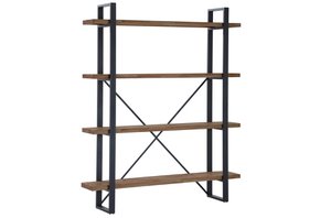 HIGH SHELF PLANK AMERICAN OAK / BLACK. OK1293 (8472)