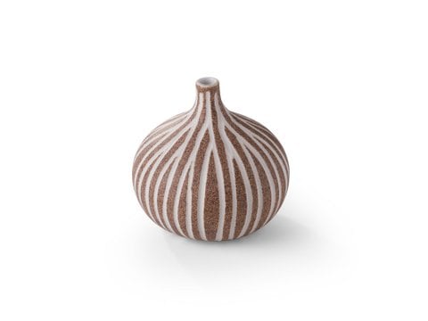 Congo Mini Vase - Brown Line