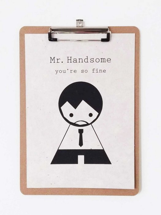 A4 Mr. Handsome