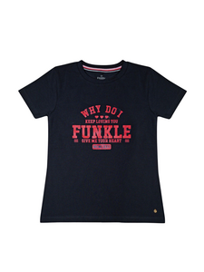 Hemd mit Funkle-Logo – Schwarzer Jersey
