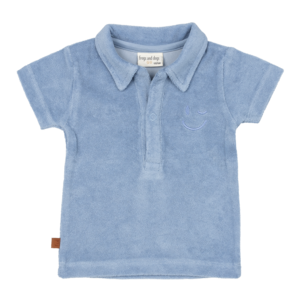 Smile Logo Polo Terry Baby | Für immer blau