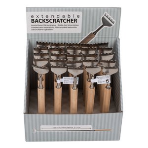 Uitschuifbare metalen rugkrabber