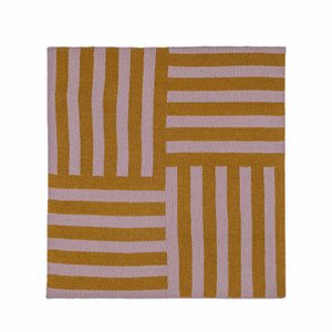 Baumwollgestricktuch, Zimt Mauve