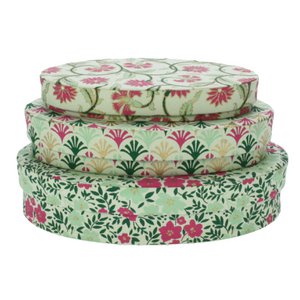 Geschenkboxen rosa/grün Set/3