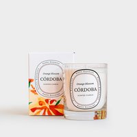 I am scented candle. Orange blossom fragrance. Cordova Collection