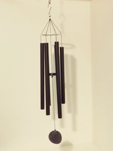 Classic Toned Black Wind Chimes