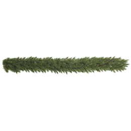 Long, lush green garland with frosted tips, perfect for Christmas decorations. Length: 180 cm.