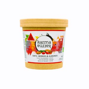 BERRIES and ALMONDS organic oat cup