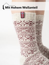 Calcetines de lana escandinava "Noruega"