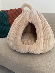 ByTiekeman - Kattenmand - Beige - Tiko Ribbed