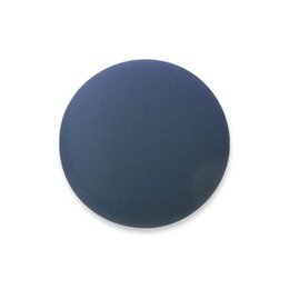  Blue and gray round clothing hangers with a matte finish.