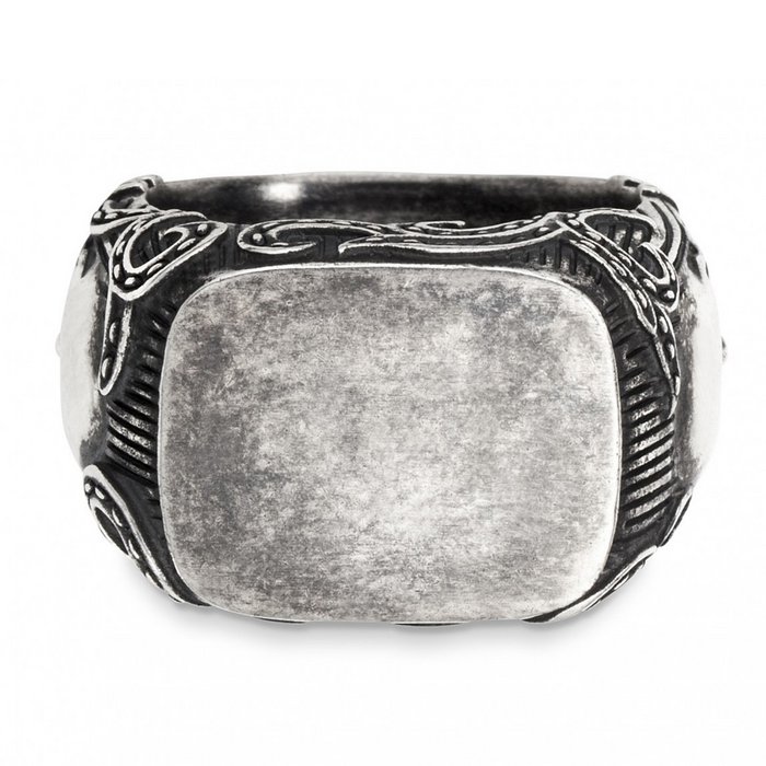 Ring 925/- | Orderchamp Totenkopf Online-Großhandel Sterling matt-oxidiert Silber