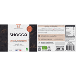 Bio- und französisches Premium-Ingwergetränk (36 Flaschen) – VOLLSTÄNDIGES SHOGGA-UMSETZUNGSKIT