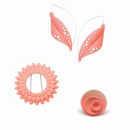 Round ring Coral/Rose