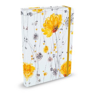 4006 kompaktes Tagebuch Peter Pauper Gelbe Blumen