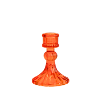 Candlestick Belle Orange - Box of 6 pcs