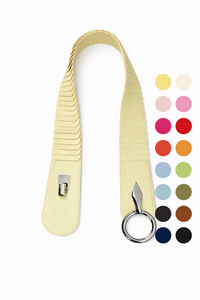 Waist Belt Women - 20+ colors - Vegan Leather - Metal Buckle - Elastic